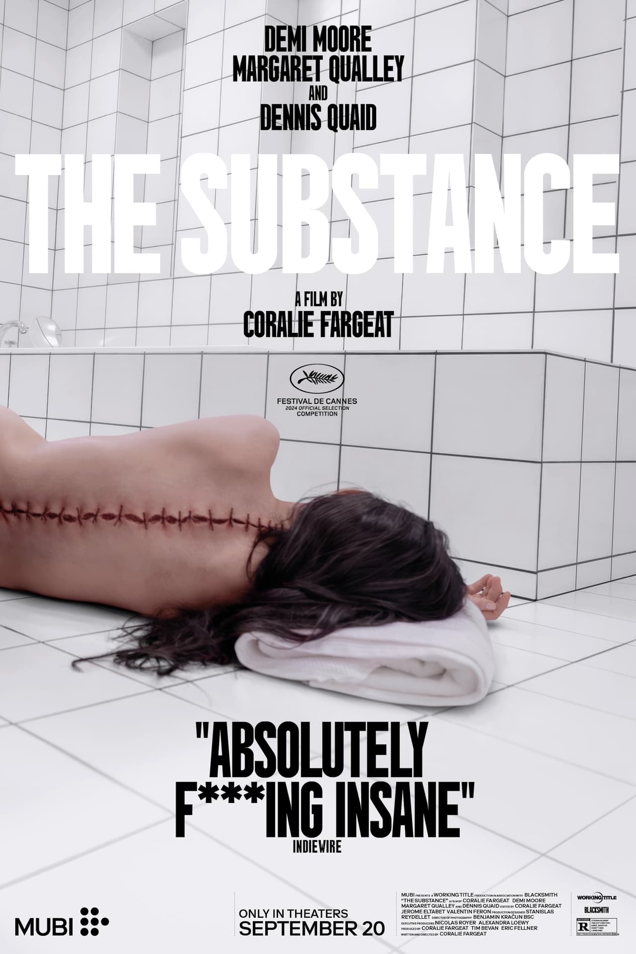 digital blockbuster The Substance (2024) NEW