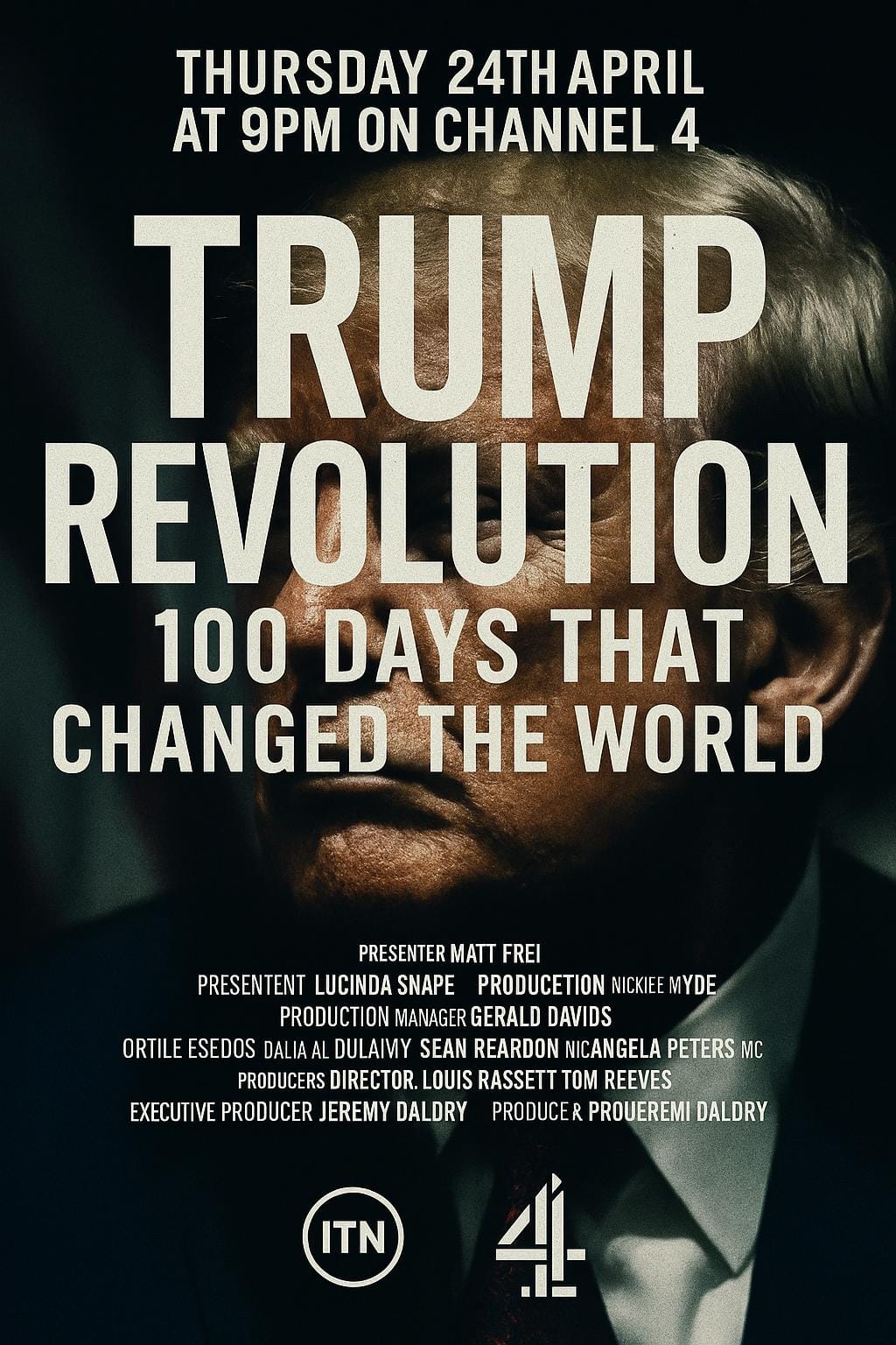 digital blockbuster Trump Revolution: 100 Days That Changed the World (2025) NEW