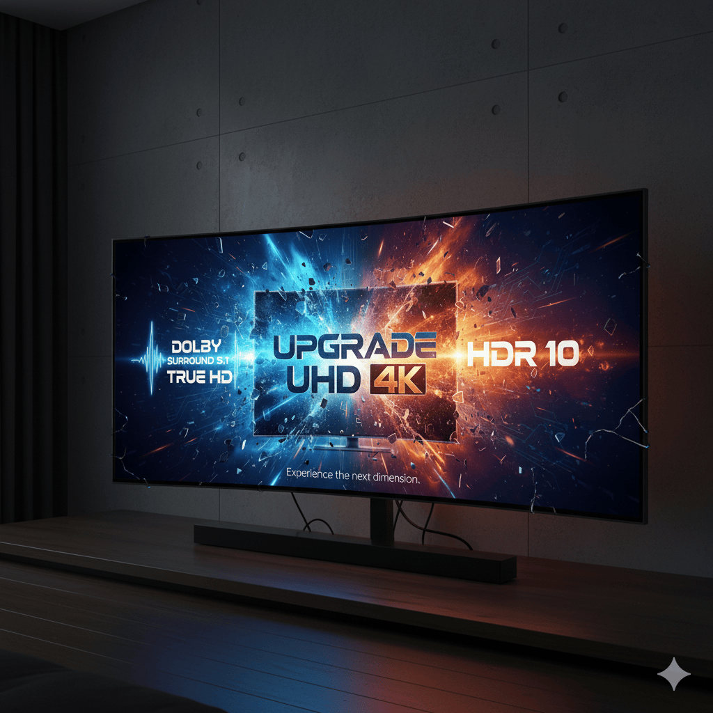 digital blockbuster Upgrade UHD 4K Take your cinema to the highest level 💎