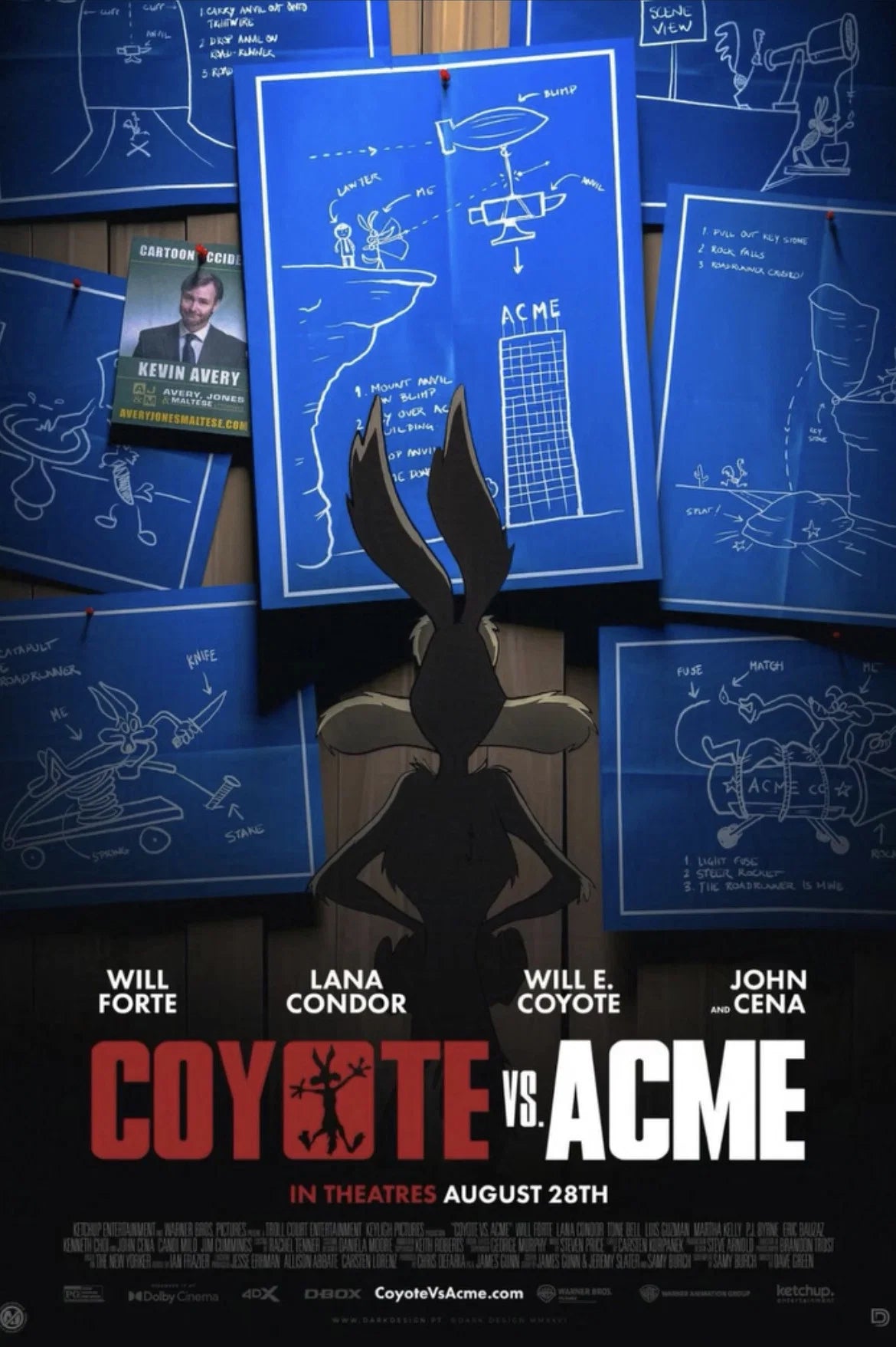 Coyote vs. Acme (2026) poster