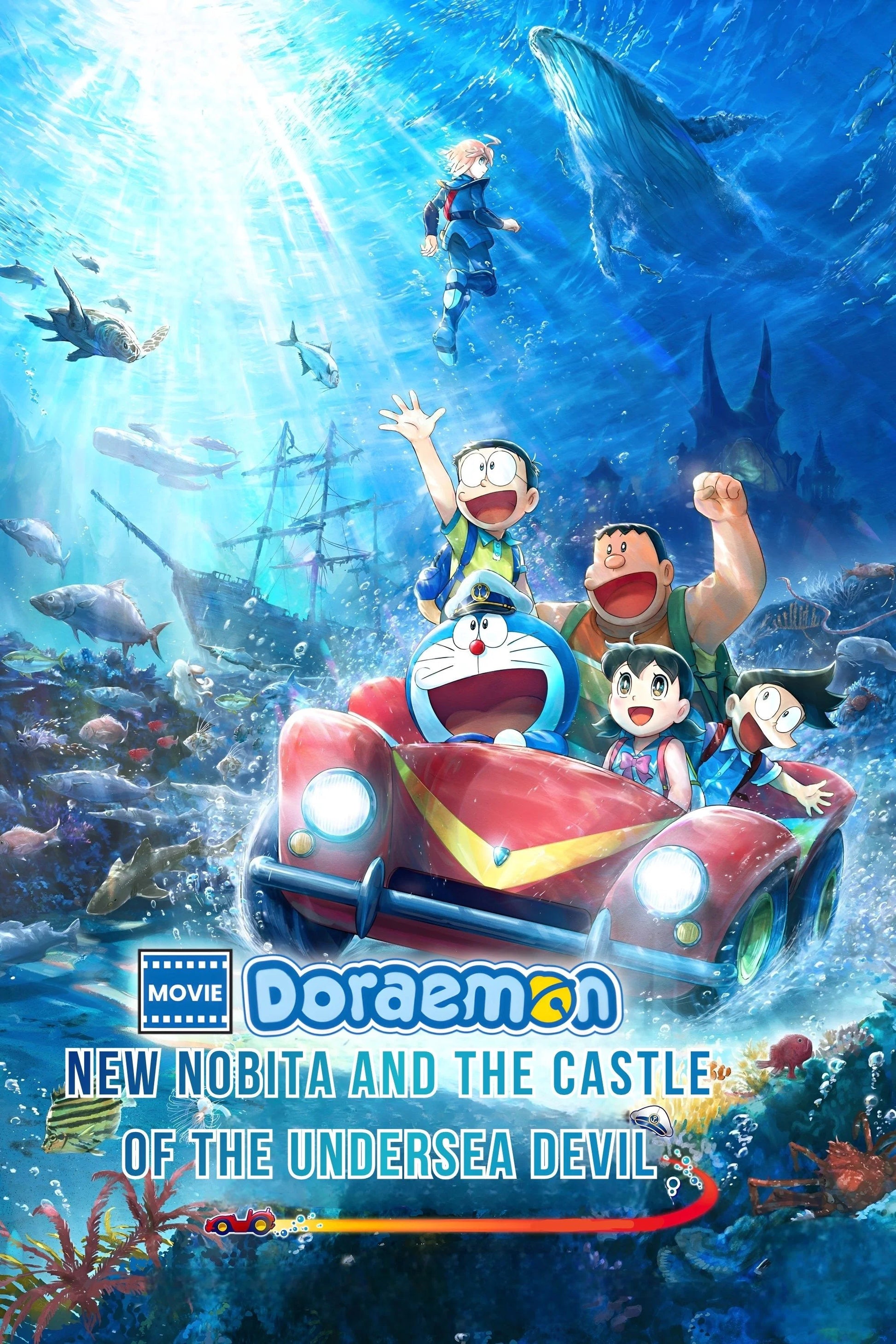 Doraemon the Movie: New Nobita and the Castle of the Undersea Devil poster