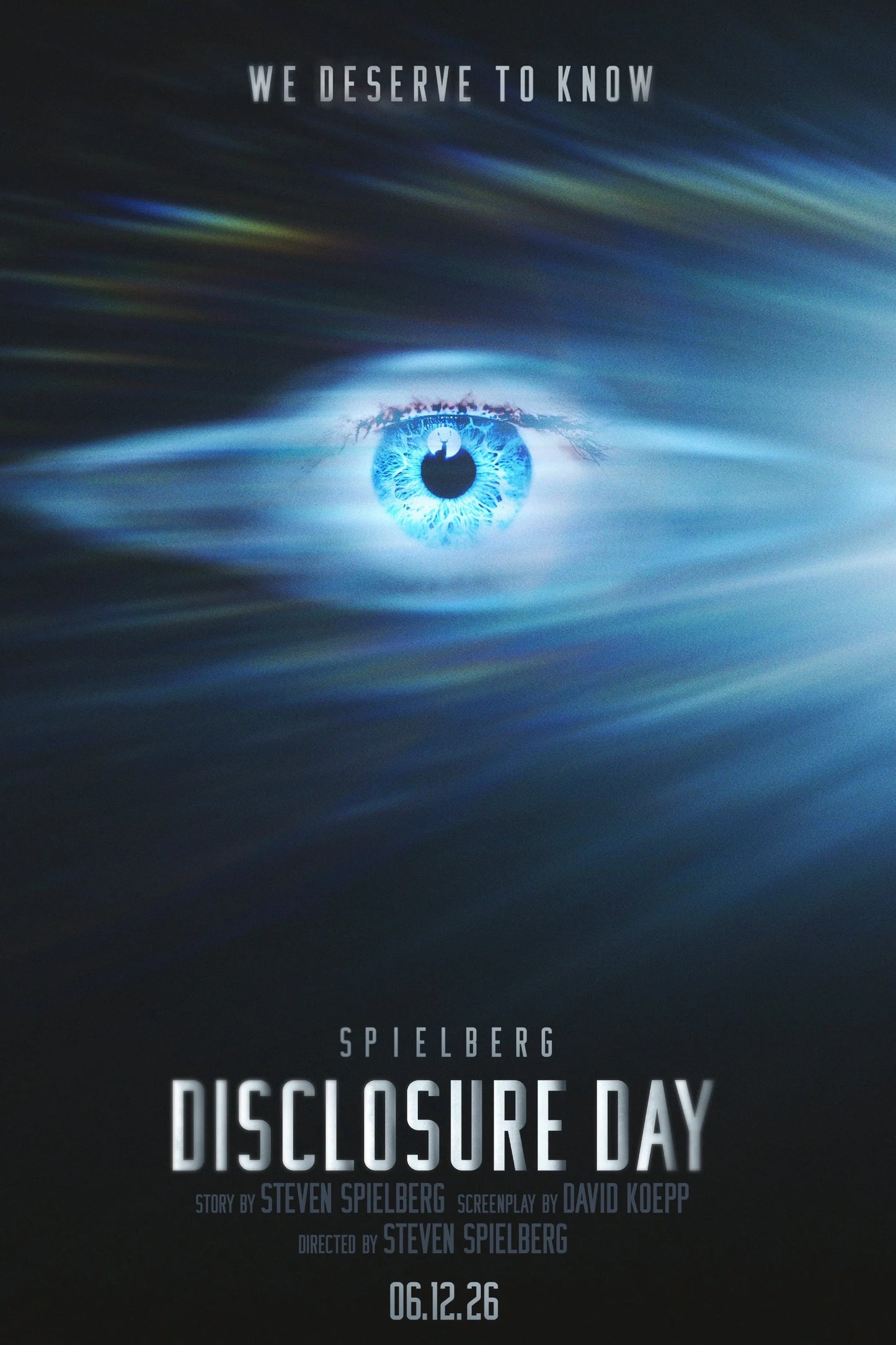 DISCLOSURE DAY (2026) — Alpha Screening. Spielberg. We Deserve to Know.