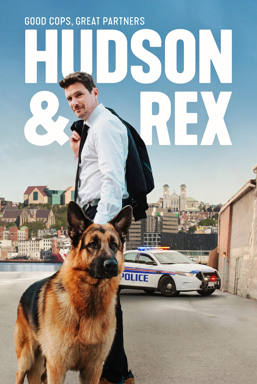 Hudson & Rex sin textos promocionales inferiores