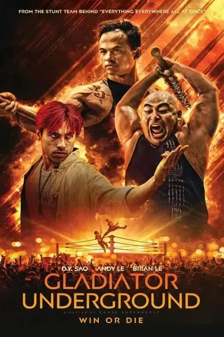 Moviefy store  GLADIATOR UNDERGROUND (2025) [HIGH-OCTANE UNDERGROUND ACTION] / 24 HS SALE