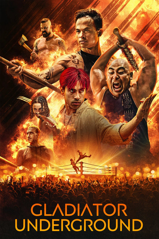 Moviefy store  GLADIATOR UNDERGROUND (2025) [HIGH-STAKES FIGHTING THRILLER] / 24 HS SALE