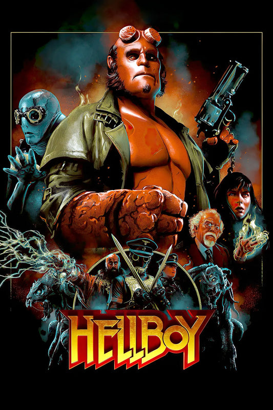 Moviefy store  Hellboy (2004) UHD 4K  CLASSIC [ Supernatural Comic Book ]