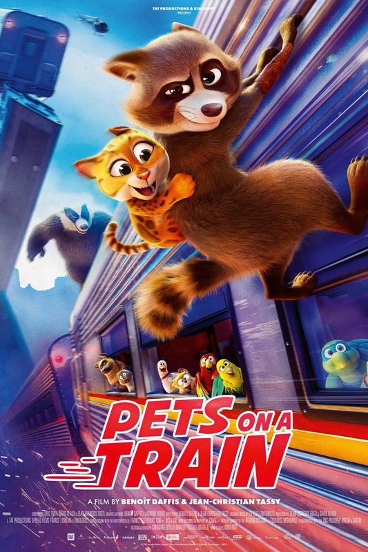 Moviefy store  PETS ON A TRAIN (2025) [HIGH-SPEED FAMILY ADVENTURE] / 24 HS SALE
