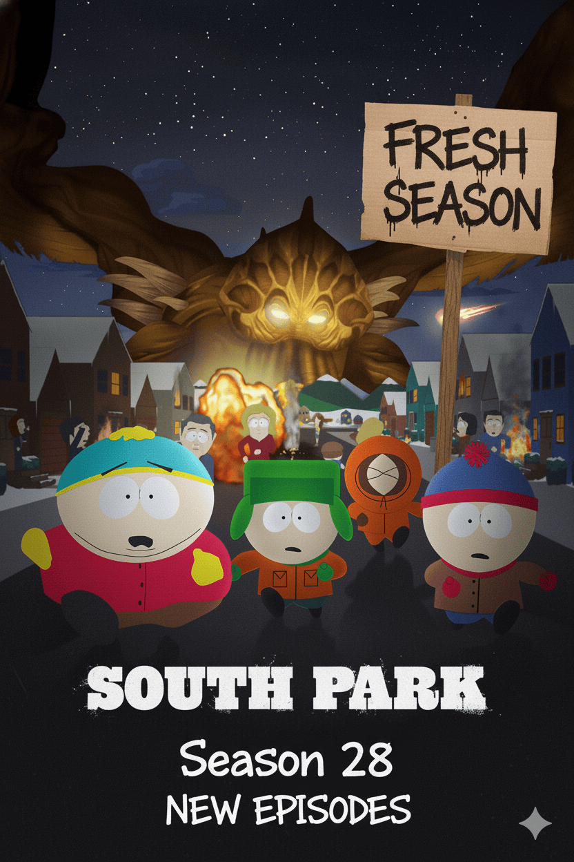 Moviefy store  South Park  SEASON 28 [MAX/PARAMOUNT+ EXCLUSIVE] TV SERIES