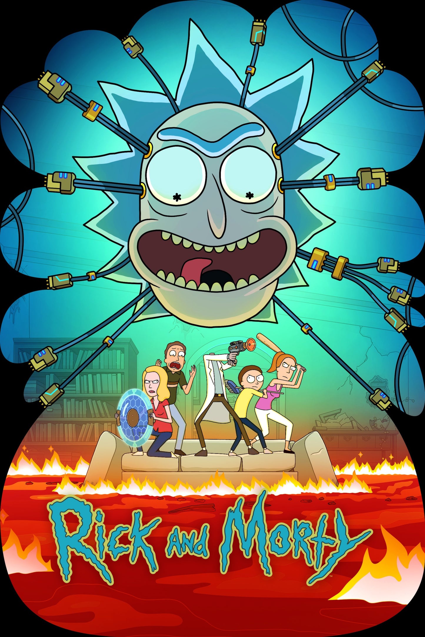 RICK AND MORTY — SEASON 9 (2025). Science makes sense. Family doesn't.