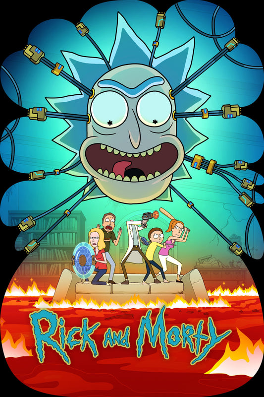 RICK AND MORTY — SEASON 9 (2025). Science makes sense. Family doesn't.