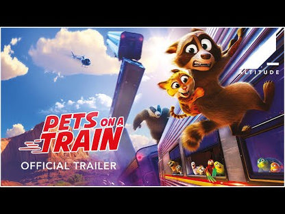 PETS ON A TRAIN (2025) [HIGH-SPEED FAMILY ADVENTURE] / NEW
