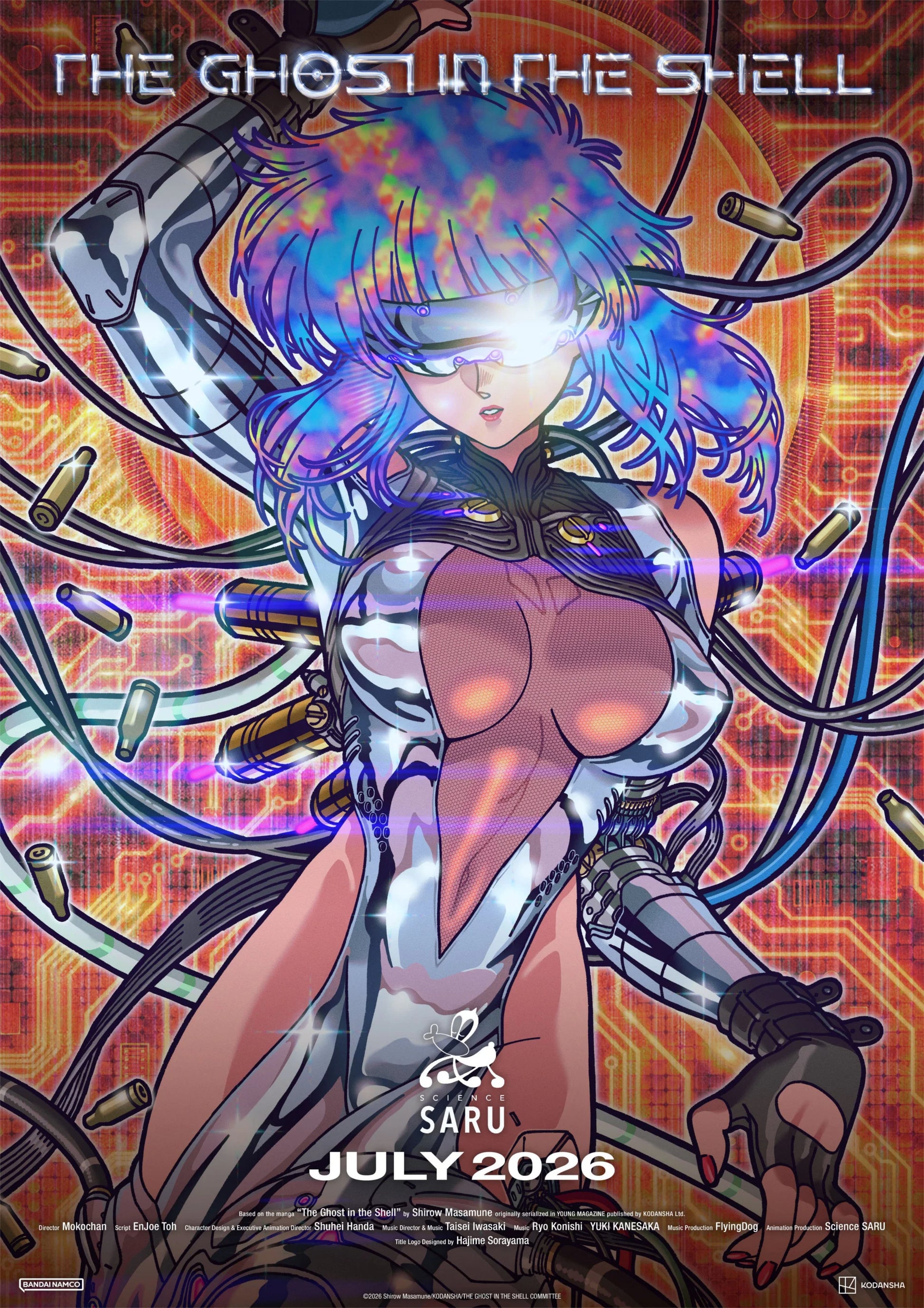 Ghost in the Shell (2026) official poster